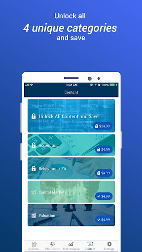 Android application PWS - Interview Prep screenshort