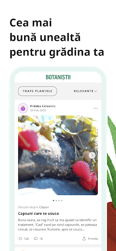Android application Botanistii screenshort
