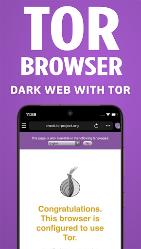 TOR Browser: OrNET Onion Web Screen 2