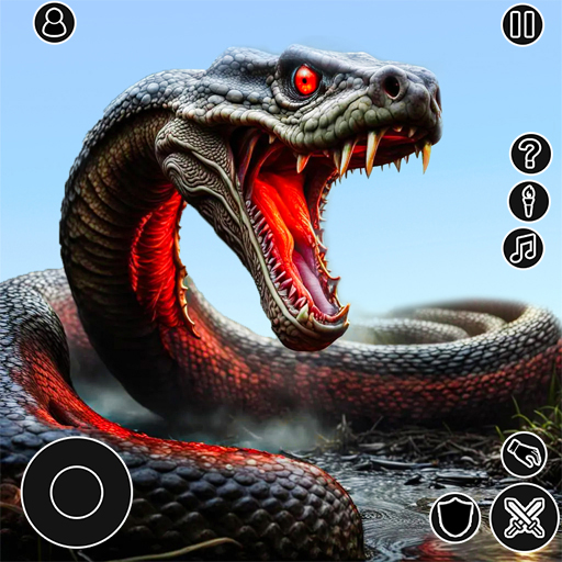 Venom Anaconda Cobra Snake 3D