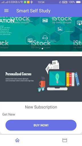 Android application Smart Self Study screenshort