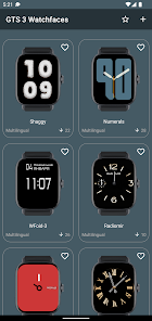 Captura 3 Amazfit GTS 3 & 4 Watch Faces android
