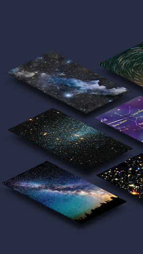 Android application Starry Night Sky Wallpaper screenshort