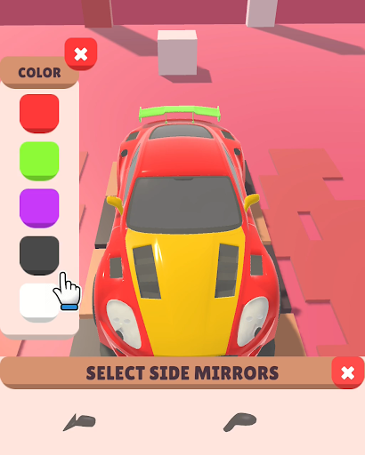 Android application Build and Race screenshort