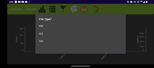 In-Site Report Screen 3