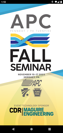 Android application APC Fall Seminar screenshort