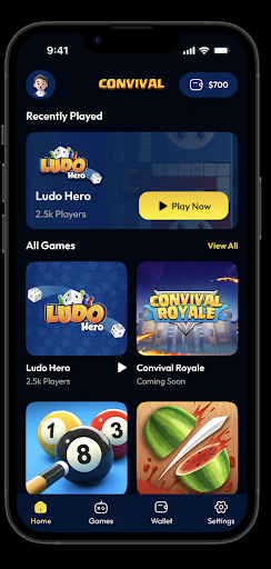 Android application Convival screenshort