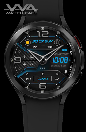 Android application VVA42 Hybrid Watchface screenshort