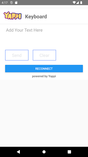 Android application Yappi Keyboard screenshort