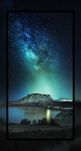 Night Sky Star Wallpaper HD 4K