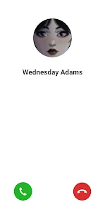 Wednesday Adams Fake Call