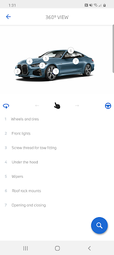 BMW Drivers Guide Screen 3