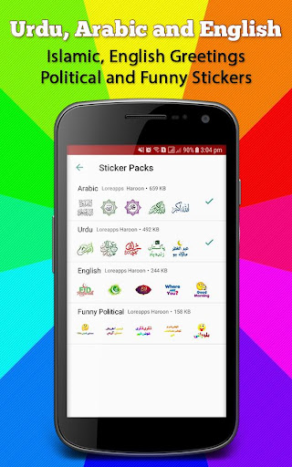 Stickers for Whatsapp, English Screen 3