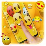 happy ecstatic emoji Live Wallpaper icon