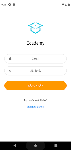 Android application Ecademy screenshort