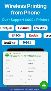 Smart HP Printer: Scan & Print