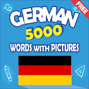 German 5000 Words with Pictures  Icon