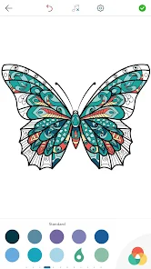 Galería de imágenes: Dibujos de mariposas para colorear