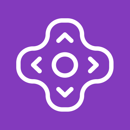 Simple Roku Remote + logo