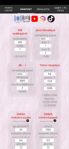 Bassolaskuri Screen 2