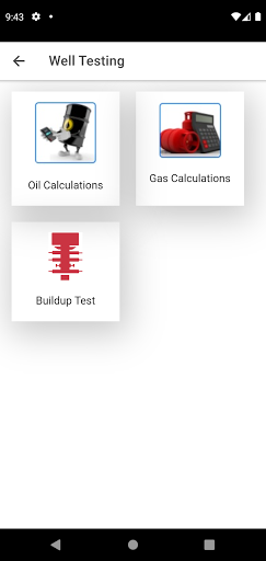 Oilfield Calculator Screen 3