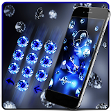Blue Bling Diamond Theme icon