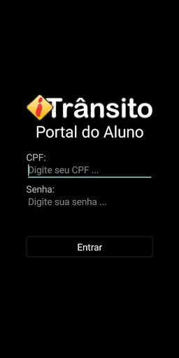 Android application Portal do Aluno - iTrânsito screenshort