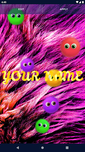 Fluffy Creature Live Wallpaper Screen 2