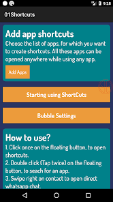 Screenshot 7 01Shortcuts - Quick Shortcut M android
