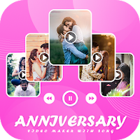 Anniversary Video Maker with Song  Music