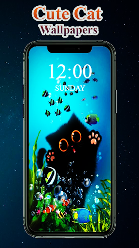 Cute Cat Wallpapers Screen 2