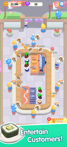 Idle Sushi House Screen 2
