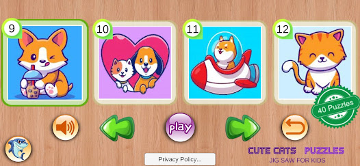 Cute Cats Puzzle & Jig Saw 6 APK + Mod (Free purchase) for Android