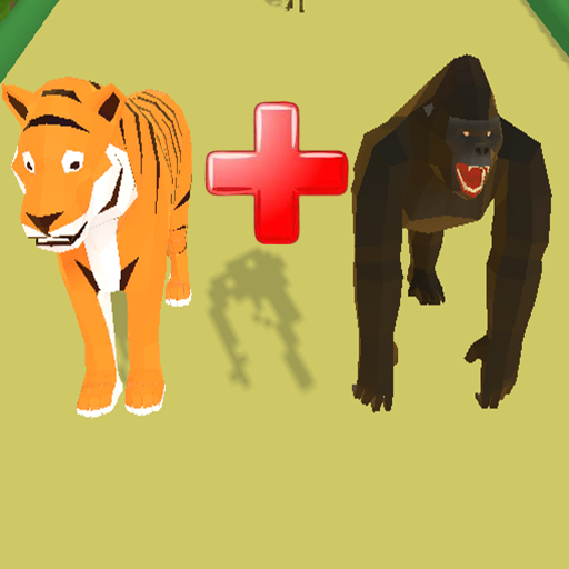 Merge Animals Dino Battle Logo