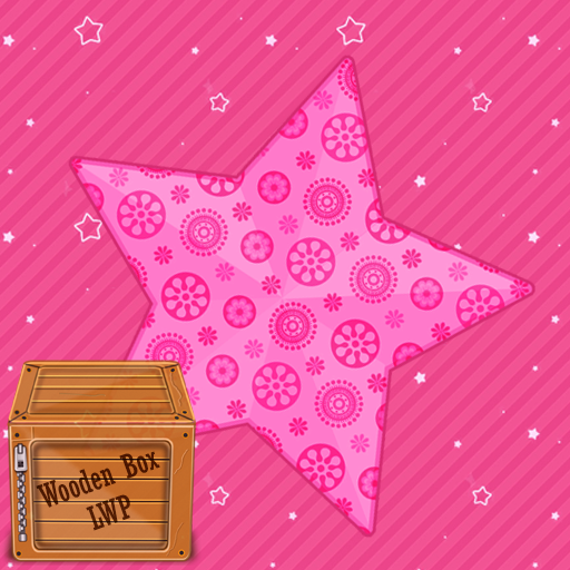 pink love sparkle star lwp 1.006 Icon