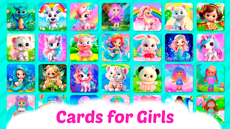 Memory Match Games for Girls - 1.3 - (Android)