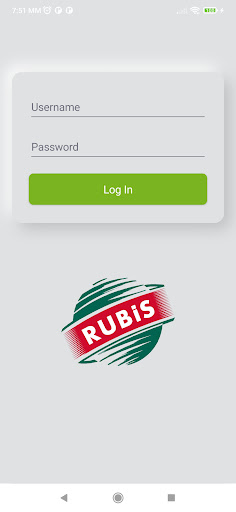 Android application RUBiS.CI screenshort
