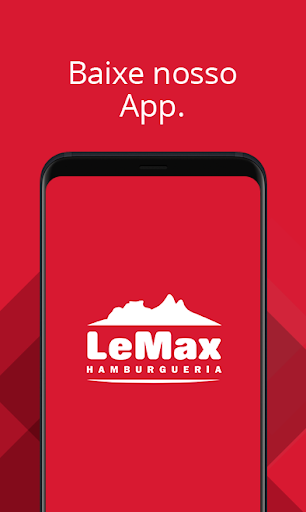 Android application LeMax Hamburgueria screenshort
