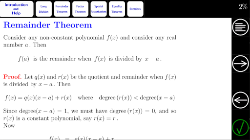 Algebra Tutorial 17 Screen 2
