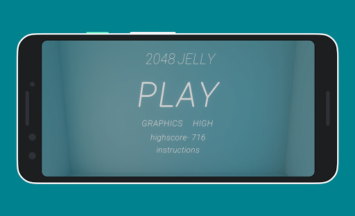 Android application 2048 Jelly screenshort