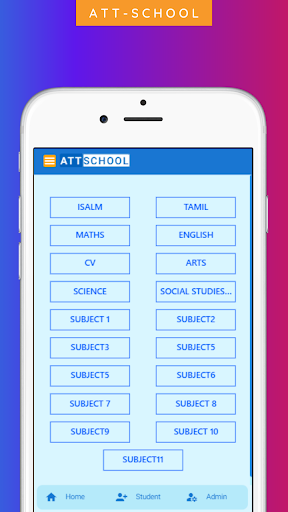 Android application Attschool screenshort