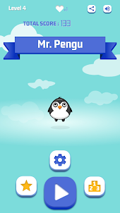 Mr. Pengu: springender Pinguin