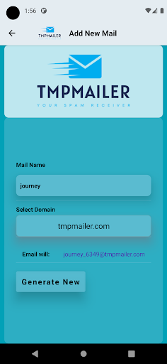 Tmpmailer - Temp Mail Screen 3