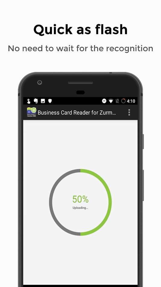 #4. Business Card Reader for Zurmo (Android) De: MagneticOne MobileWorks