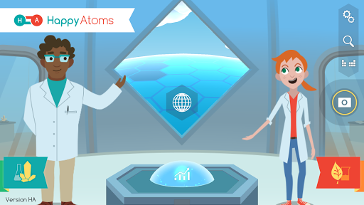 Android application Happy Atoms screenshort
