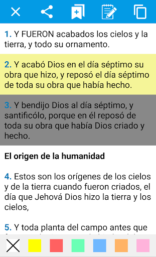 Vista previa de la aplicación