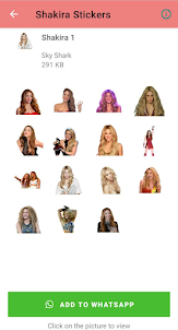 Shakira Stickers
