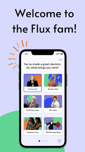 Android application Flux screenshort