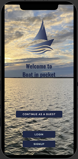 Android application Boat in pocket screenshort