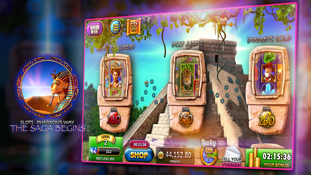 Slots - Pharaoh's Way Casino banner